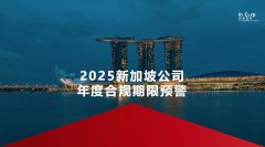 2025新加坡注册公司合规必读 | 年